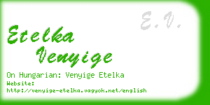 etelka venyige business card